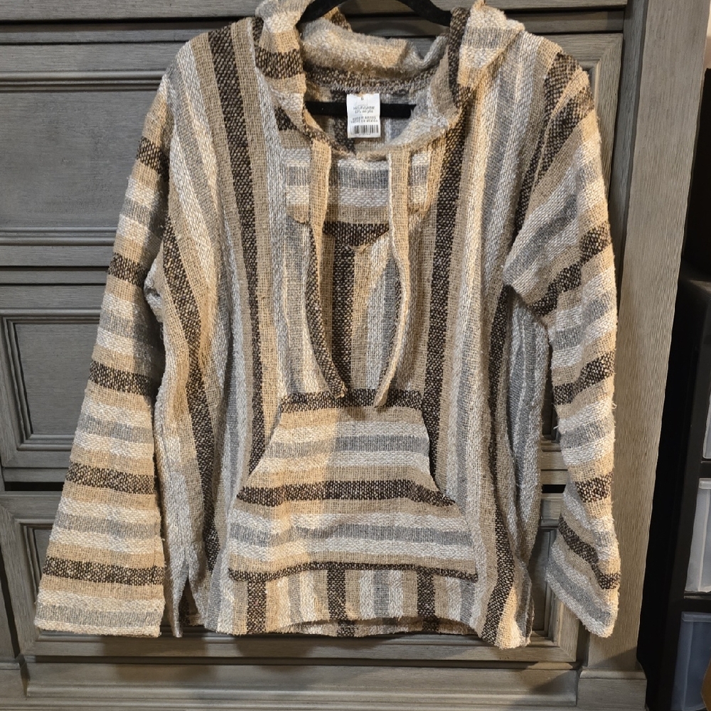 Striped Baja Hoodie